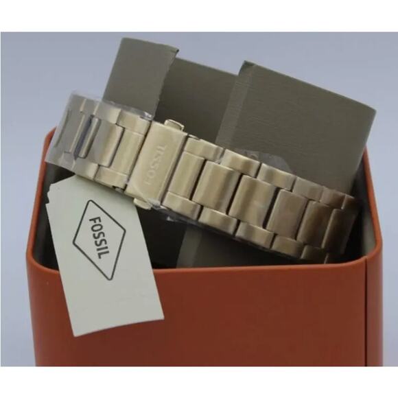 Fossil BQ2706 Bannon Multifunction Gold-Tone Stainless Steel Watch - Picture 2 of 7